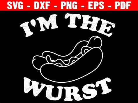 Im The Wurst Foodie Shirt Svg Graphic By Haztshop · Creative Fabrica