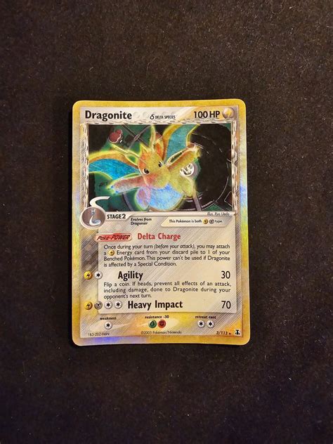 Pok Mon Card Delta Species Dragonite Ex Jolteon Catawiki