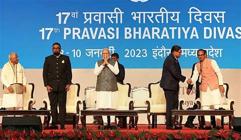 President Of India Graces The Valedictory Session Of 17th Pravasi