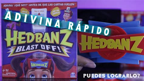 HEDBANZ BLAST OFF UNBOXING Y REVIEW JUEGO DE MESA RENOVADO COMO SE