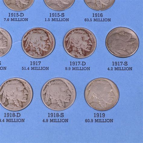 Complete Buffalo Nickel Collection | EBTH