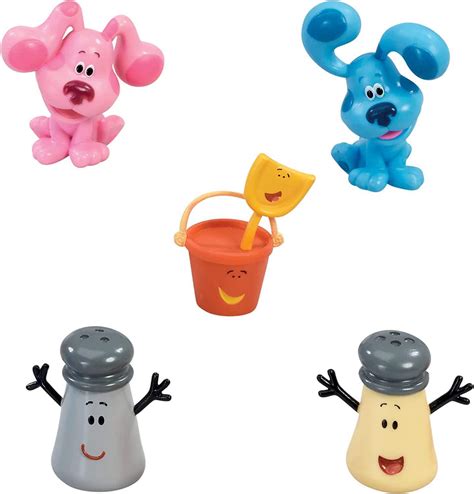 Blues Clues Pencil Toppers Pk Shovel Pail Salt Pepper Magenta