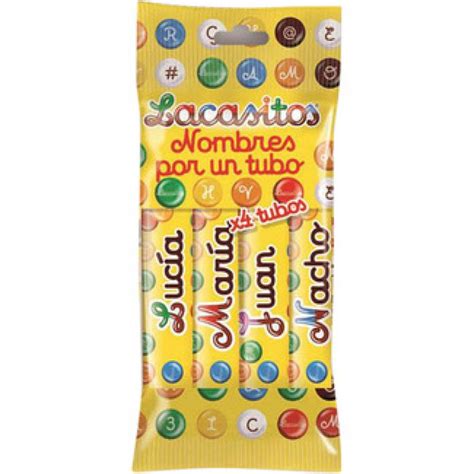 Lacasitos Tubo 4 Ud X 20 Gr Spanish Shop