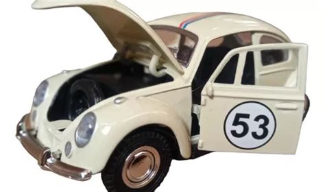 Fusca Herbie Miniatura De Cole O Escala Case Gr Tis