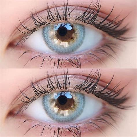 Unibling LA Girl Blue Colored Contacts Yearly Contact Lenses