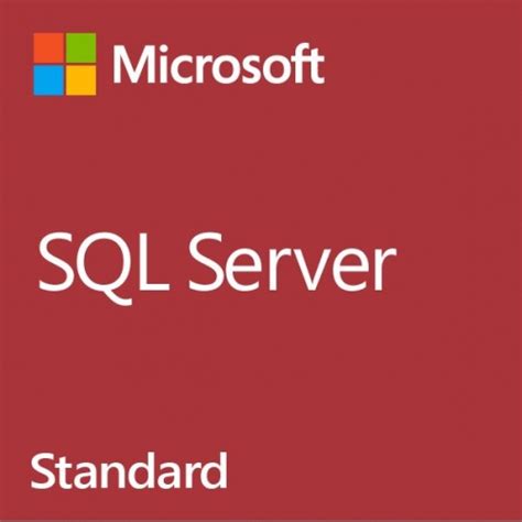 Microsoft Sql Server Standard Version