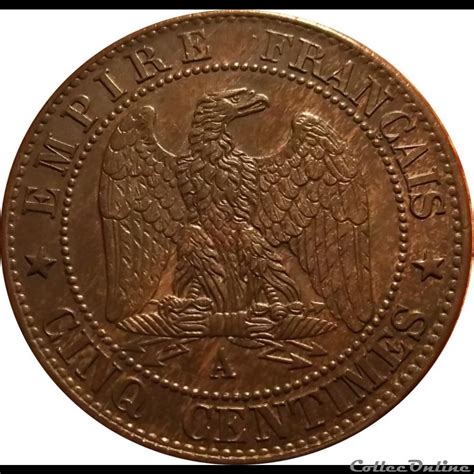 Centimes A Monedas Mundo Francia Second Empire