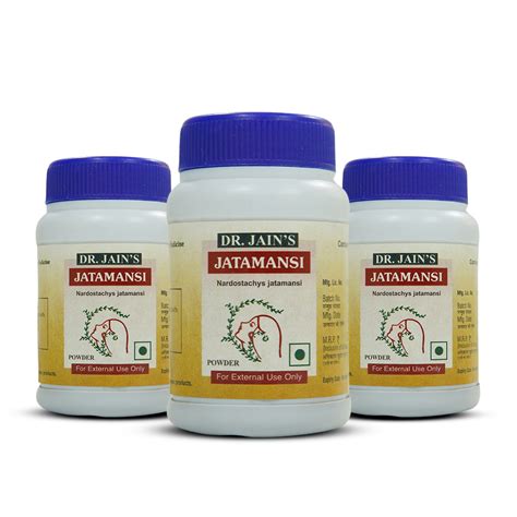 Jatamansi Ayurvedic Powder 45g Pack Of 3 Dr Urjita Jain