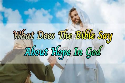 Best Bible Verses About Hope In Hard Times Kjv Scripture