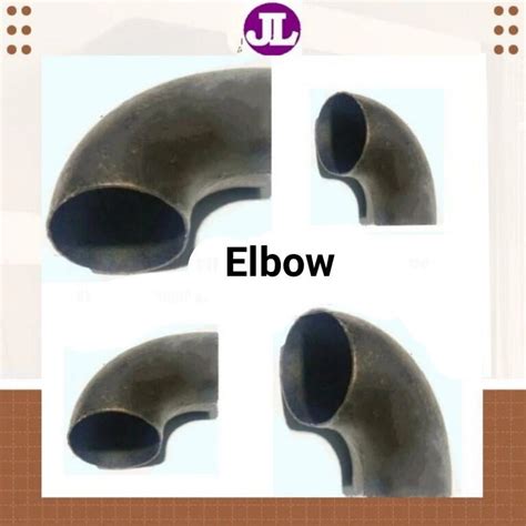 Elbow Besi Keni Knee Pipa Besi Las Ukuran Inch Aksesoris Pagar