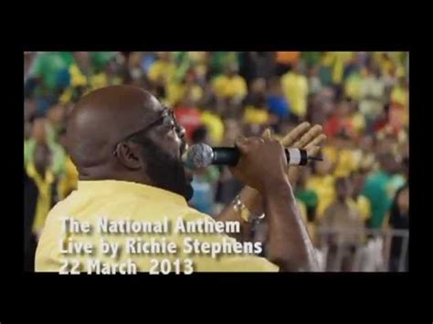 Jamaica National Anthem Richie Stevens Acordes Chordify