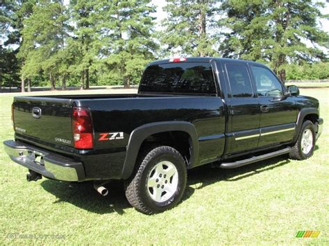 2005 Black Chevrolet Silverado 1500 Z71 Extended Cab 4x4 15517264