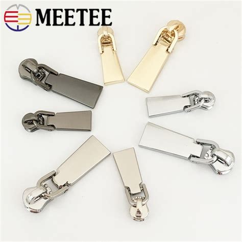 5Pcs Meetee Afneembare 3 5 Metalen Rits Sliders Grandado