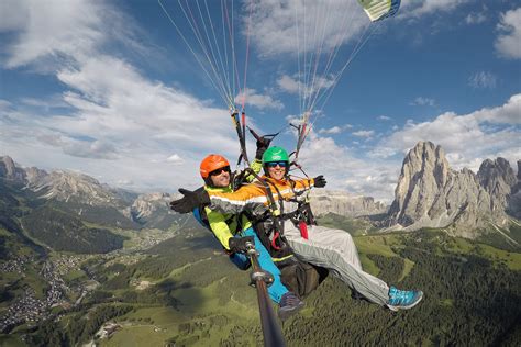 GARDENAFLY Tandemflüge Paragliding Tandem Val Gardena Gröden