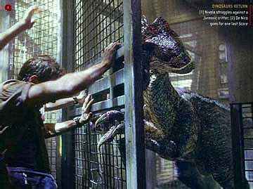 Jurassic Park 3 raptor cage scene | Inspo? | Jurassic park movie ...