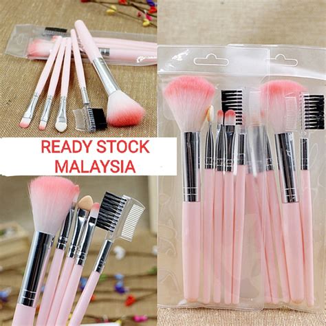 New 5 pieces Makeup Brush Set for Beginners | Shopee Malaysia