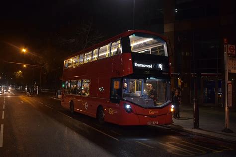 London General Bus Service N1 Route From Thamesmead To Tottenham