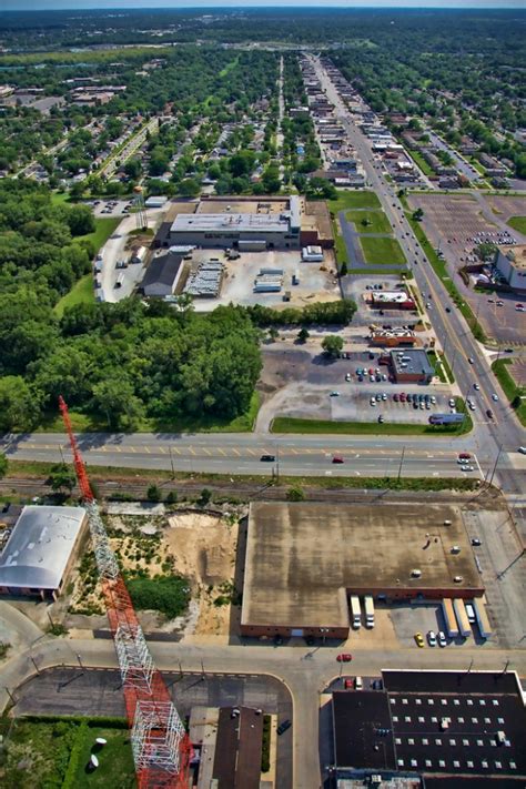 Aerial Photo Of Hammond Indiana Near Wjob Tower Joeybls Photography