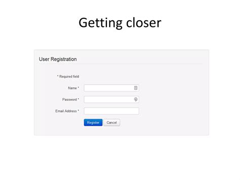 Simplify your Joomla user registration form | PPT