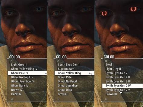 More Custom Eyes Options At Fallout 4 Nexus Mods And Community