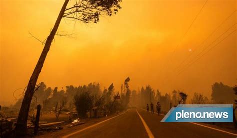 Sobe o número de mortos em incêndios florestais no Chile Mundo