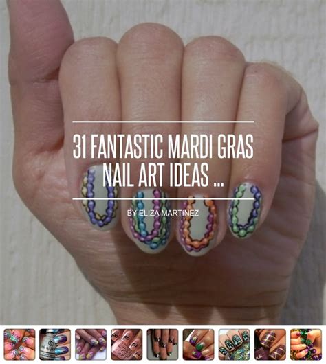 Fantastic Mardi Gras Nail Art Ideas Mardi Gras Nails Nail Art