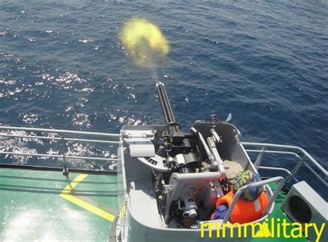 North Korean 14 5mm Gatling Gun Installed On Myanmar Navy Aung Zeya Class Frigate [612x452