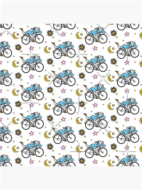 Albert Hofmann Bicycle Day Lsd 1943 Pattern Poster By Hexxagram