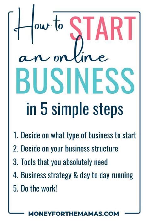 5 Simple Steps To Starting Your Own Online Business Starting Small