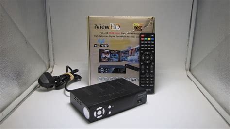 Iview Hd Full Hd Freeview Box Boxed With Remote And Instructions In