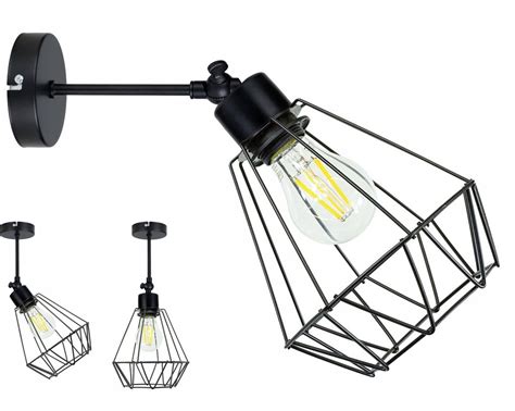 Lampa Kinkiet Ścienny Regulowany Loft Brylant INECT Sklep EMPIK