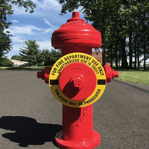 Reflective Hydrant Rings Trident Solutions