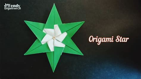 Origami 6 Point Star 折纸六角星 Youtube