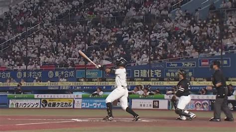 山口航輝の逆転弾で千葉ロッテが勝利！ 福岡ソフトバンクはリーグ優勝目前で粘れず【10 2 試合結果】 スポーツナビ