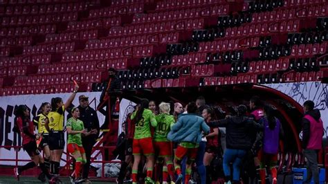 Conato De Bronca En La Liga Mx Femenil Jugadoras De Xolos Y Juárez Se