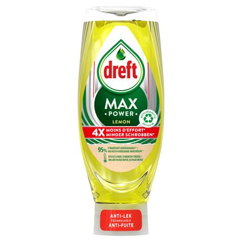 Dreft Maxpower Lemon Vloeibaar Afwasmiddel Ml Aanbieding Bij Jumbo