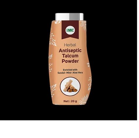 Imc White Herbal Antiseptic Talcum Powder For Personal Packaging Size