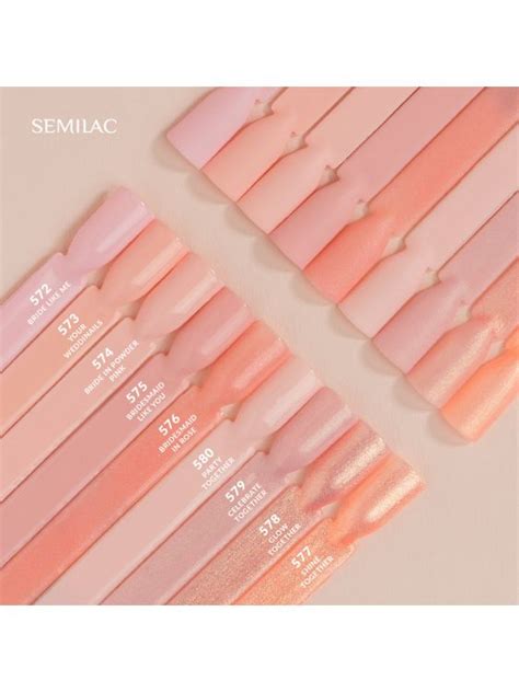 574 Esmalte Semipermanente Semilac Bride In Powder Pink 7ml LIMPER