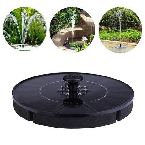 Tuin Led Grond Solar Fontein Pomp Waterdichte Sola Grandado