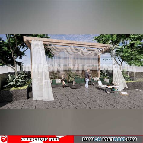 231027 Pergola Sketchup 3d Models