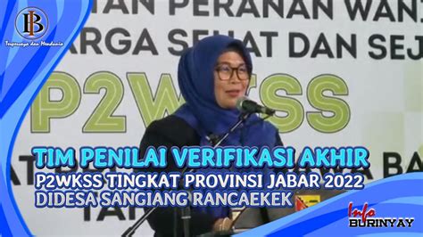 Tim Penilai Verifikasi Ahir P Wkss Tingkat Prov Jabar Tahun Di