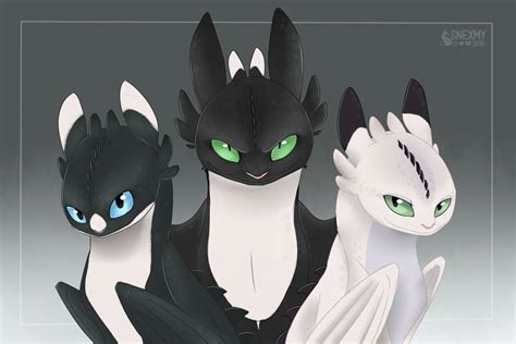 Night Lights Fury Httyd By Snexmy On Deviantart