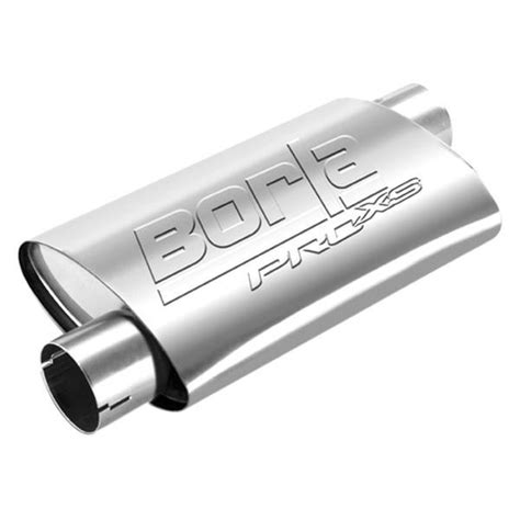 Borla 400490 Pro XS Stainless Steel Oval Notched Gray Exhaust