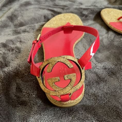 Gucci Shoes Gucci Hot Pink Sandals 38 Poshmark