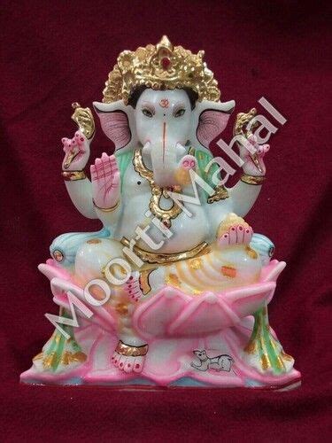 Ganesha Marble Statue At Best Price In Jaipur Rajasthan Moorti Mahal