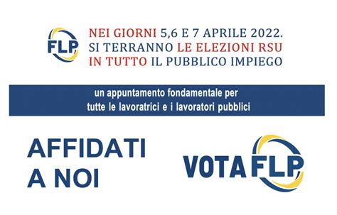 Elezioni Rsu Il Aprile Vota La Lista Flp Nella Tua Scuola E In