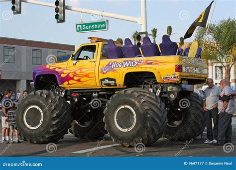 Monster Truck Called Hog Wild Editorial Photography - Image of cajon ...