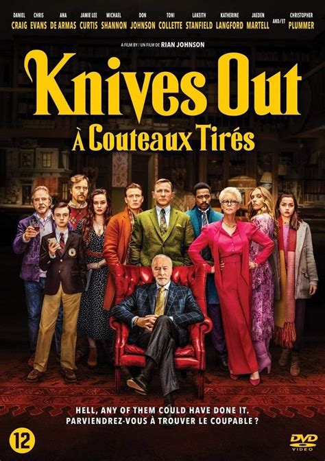 Knives Out A Couteaux Tires Dvd Amazon Fr Daniel Craig Chris