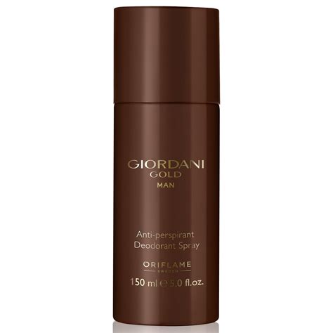 Oriflame Giordani Gold Man Anti Perspirant Deodorant Spray