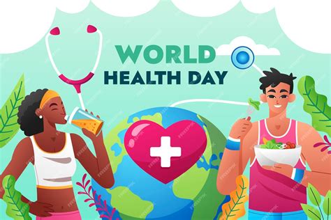 Premium Vector Gradient Illustration For World Health Day Celebration